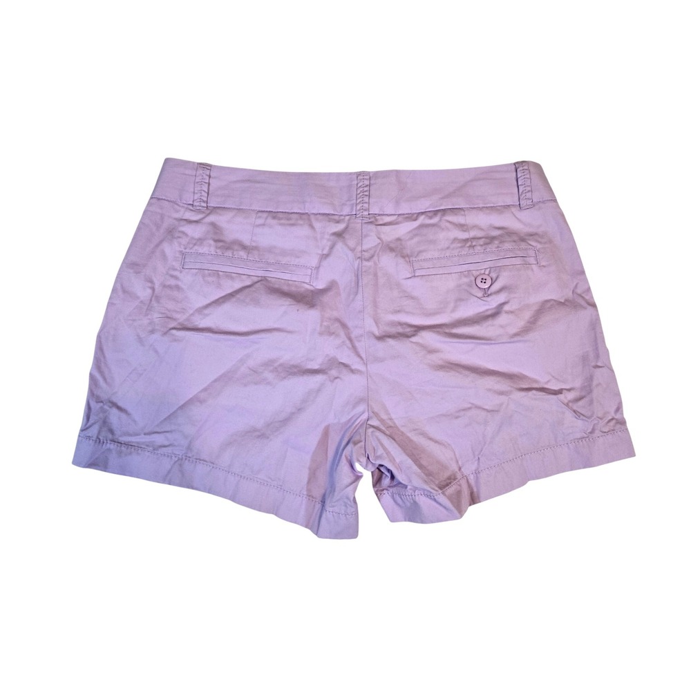 J.Crew Womens Lavender Broken-in Chino Shorts Cotton Casual Preppy Size 4 - Picture 7 of 7